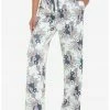BIOWORLD Our Universe Studio Ghibli Kiki's Delivery Service Jiji Floral Pajama Pants