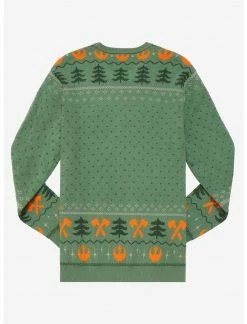 OURUNVRS Our Universe Star Wars Ewoks Ewok'n Around Holiday Sweater -Her Universe shop unnamed file 1043