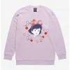 OURUNVRS Our Universe Studio Ghibli Kiki's Delivery Service Kiki Portrait Sweatshirt
