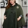 HUNIVERS Her Universe Outlander Hooded Cape Plus Size