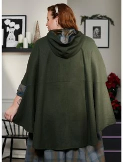 HUNIVERS Her Universe Outlander Hooded Cape Plus Size -Her Universe shop unnamed file 117