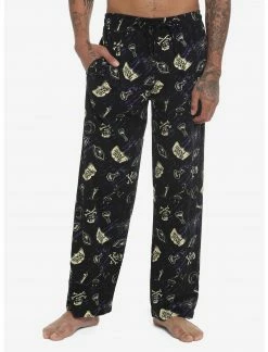 OURUNVRS Disney Hocus Pocus Icons Pajama Pants