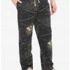 OURUNVRS Harry Potter Hogwarts Marauder's Map Pajama Pants