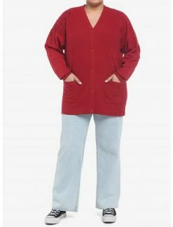 HUNIVERS Her Universe Marvel Spider-Man Web Cardigan Plus Size -Her Universe shop unnamed file 129