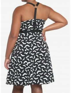 HUNIVERS Bats Retro Dress Plus Size -Her Universe shop unnamed file 1292