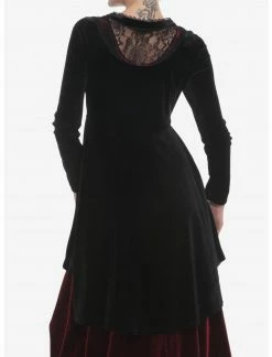 HUNIVERS Black Velvet Hi-Low Jacket -Her Universe shop unnamed file 1295