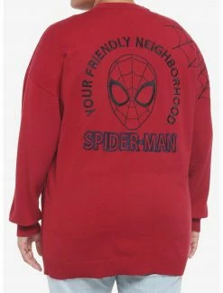 HUNIVERS Her Universe Marvel Spider-Man Web Cardigan Plus Size -Her Universe shop unnamed file 130