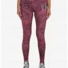 HUNIVERS Her Universe Marvel Spider-Man Logo Tie-Dye Leggings