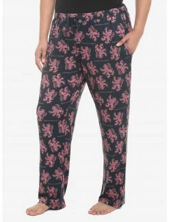 BIOWORLD Harry Potter Gryffindor House Pajama Pants Plus Size