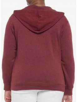 HUNIVERS Her Universe Marvel Spider-Man Logo Hoodie Plus Size -Her Universe shop unnamed file 139
