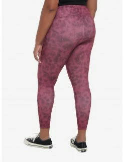 HUNIVERS Her Universe Marvel Spider-Man Logo Tie-Dye Leggings Plus Size -Her Universe shop unnamed file 141
