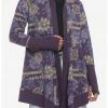 HUNIVERS Her Universe Harry Potter Invisibility Cloak Hooded Cardigan