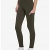 HUNIVERS Olive Leggings With Pocket