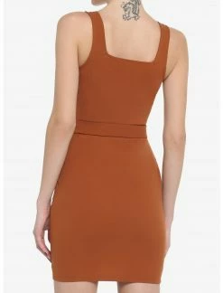 HER Brown Belted Dress -Her Universe shop unnamed file 1495