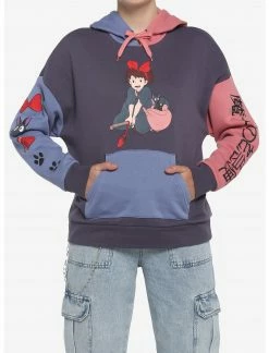 HUNIVERS Her Universe Studio Ghibli Kiki's Delivery Service Color-Block Hoodie