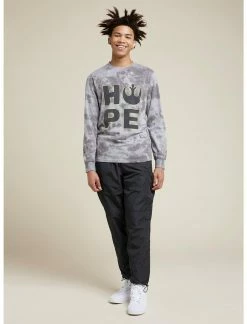 OURUNVRS Our Universe Star Wars Hope Tie-Dye Long-Sleeve T-Shirt
