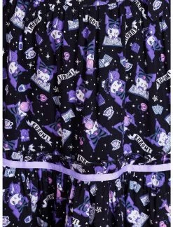 HUNIVERS Kuromi Fortune Teller Tiered Suspender Skirt -Her Universe shop unnamed file 1676