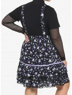 HUNIVERS Kuromi Fortune Teller Tiered Suspender Skirt Plus Size -Her Universe shop unnamed file 1683