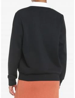 HUNIVERS Her Universe Disney Halloween Winnie The Pooh & Friends Collared Sweatshirt -Her Universe shop unnamed file 1798