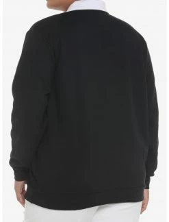 HUNIVERS Her Universe Disney Halloween Winnie The Pooh & Friends Collared Sweatshirt Plus Size -Her Universe shop unnamed file 1801