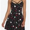 HUNIVERS Friday The 13th Jason Bloody Weapons Strappy Dress