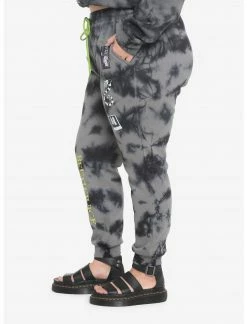 HUNIVERS Beetlejuice Icons Tie-Dye Sweatpants Plus Size -Her Universe shop unnamed file 1934