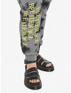 HUNIVERS Beetlejuice Icons Tie-Dye Sweatpants Plus Size -Her Universe shop unnamed file 1936