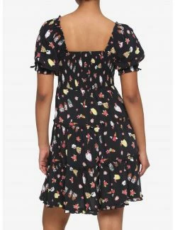 HUNIVERS Her Universe Spirited Away Bathhouse Spirits Smocked Tiered Dress -Her Universe shop unnamed file 1983