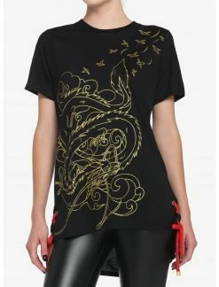 HUNIVERS Her Universe Studio Ghibli Spirited Away Haku Tunic Top