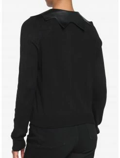 HUNIVERS Black Bat Wing Collar Cardigan -Her Universe shop unnamed file 2007