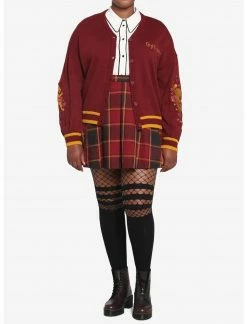 HUNIVERS Harry Potter Gryffindor Skimmer Cardigan Plus Size -Her Universe shop unnamed file 2105