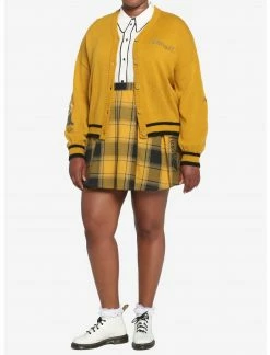 HUNIVERS Harry Potter Hufflepuff Skimmer Cardigan Plus Size -Her Universe shop unnamed file 2117