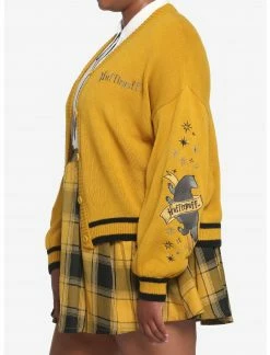 HUNIVERS Harry Potter Hufflepuff Skimmer Cardigan Plus Size -Her Universe shop unnamed file 2118