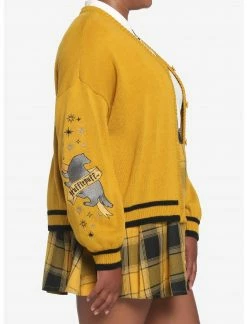 HUNIVERS Harry Potter Hufflepuff Skimmer Cardigan Plus Size -Her Universe shop unnamed file 2119