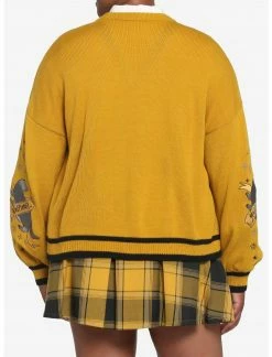 HUNIVERS Harry Potter Hufflepuff Skimmer Cardigan Plus Size -Her Universe shop unnamed file 2120