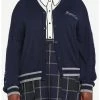 HUNIVERS Harry Potter Ravenclaw Skimmer Cardigan Plus Size