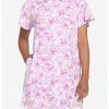 HUNIVERS Hello Kitty And Friends Pastel Collage Button-Up Dress