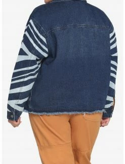 HUNIVERS Her Universe Star Wars Ahsoka Tano Clone Trooper Denim Jacket Plus Size -Her Universe shop unnamed file 2221