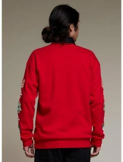 OURUNVRS Our Universe Disney Holiday Mickey Mouse Gingerbread Sweatshirt -Her Universe shop unnamed file 225