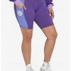 HUNIVERS Her Universe Marvel Hawkeye Kate Bishop Bike Shorts Plus Size