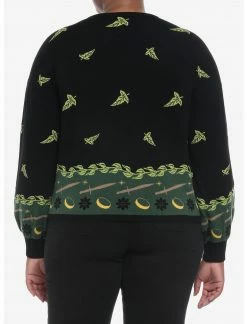 HUNIVERS Her Universe The Lord Of The Rings Shire Sweater Plus Size -Her Universe shop unnamed file 236