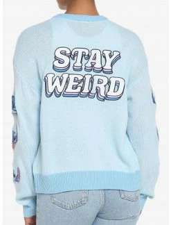 HUNIVERS Her Universe Disney Lilo & Stitch Stay Weird Skimmer Cardigan -Her Universe shop unnamed file 2480