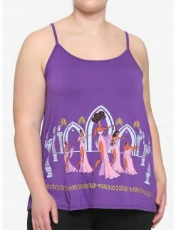 HUNIVERS Disney Hercules Purple The Muses Cami Plus Size