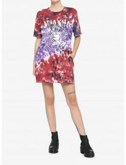 HUNIVERS Her Universe Marvel Eternals Cosmic Tie-Dye T-Shirt Dress -Her Universe shop unnamed file 2558