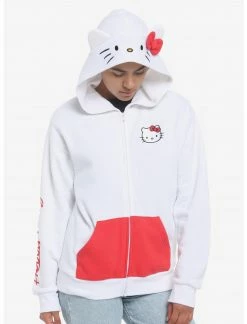 HUNIVERS Hello Kitty 3D Ears Hoodie