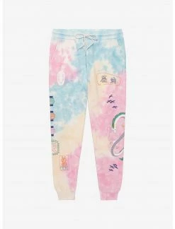 OURUNVRS Our Universe Studio Ghibli Spirited Away Icons Tie-Dye Joggers