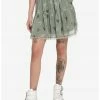 HUNIVERS Her Universe Disney Tinker Bell Silhouette Poses Flounce Skirt