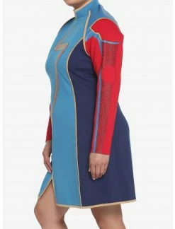 HUNIVERS Her Universe Marvel Ms. Marvel Hero Costume Dress Plus Size -Her Universe shop unnamed file 2699