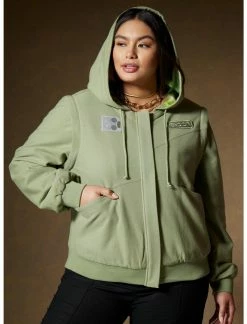 HUNIVERS Her Universe Star Wars Leia Endor Jacket Plus Size