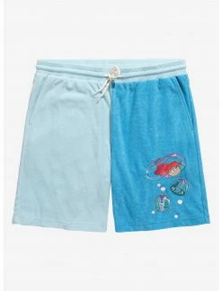 OURUNVRS Our Universe Studio Ghibli Ponyo Two-Tone Shorts